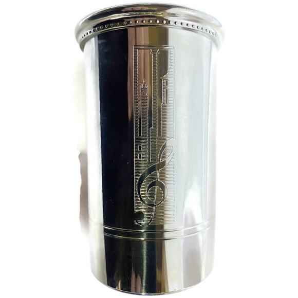 Salisbury Pewter Images of America Engraved Silver Cup 3.5 Inches Tall - Picture 5 of 9